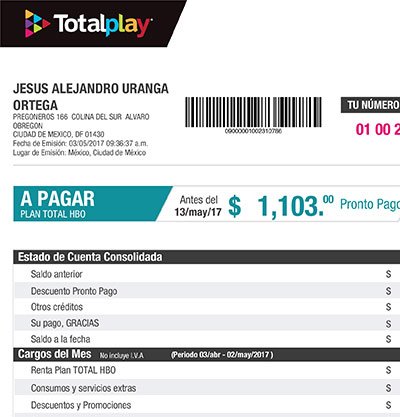 Totalplay Cuenta